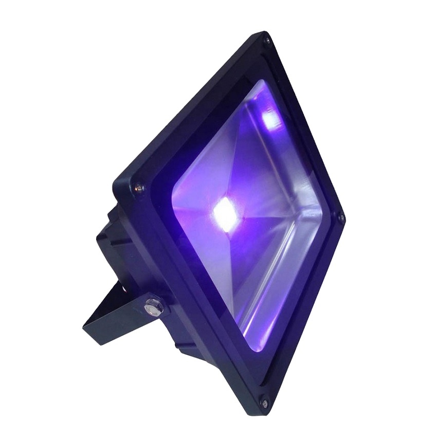 LED Ultraviolet Lighting 50W UV Gel Curing Lamp to Dry UV LOCA Glue for Repairing Phone and Glow in Dark for Party