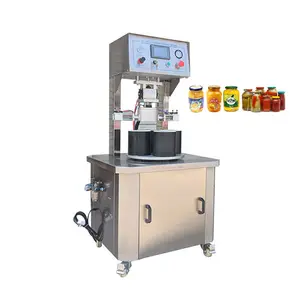 Goede Kwaliteit Vacuüm Glazen Pot Sealer Voor Fles Vis/Fruit Pot Glazen Fles Capping Machines