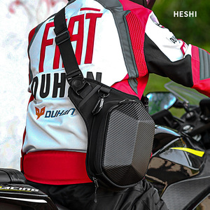 HESHI donna/borsa da uomo polifunzionale da ciclismo borsa luminosa sportiva da esterno da vita impermeabile alla moda borsa da sella da moto - Product Image 3
