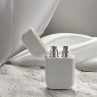 Ensemble de 2 vaporisateurs de parfum de voyage rechargeables en forme de carte, format poche, remplissage par le bas, couleur personnalisée