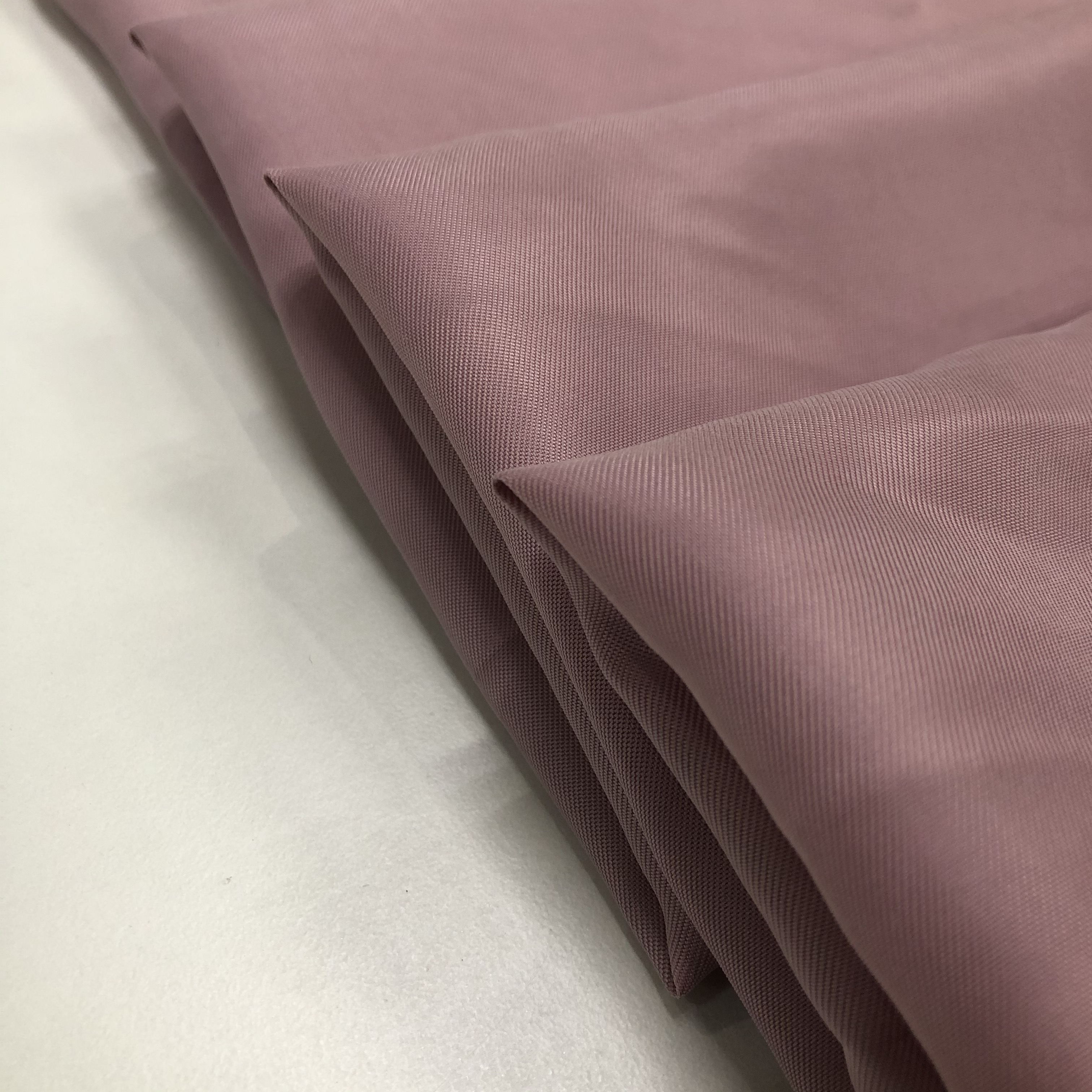 Twill Cupro Viscose Blend Umwelt freundlicher Stoff für Damen bekleidung