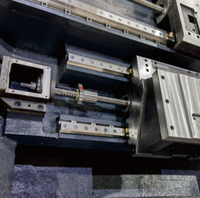 Tour CNC à double banc incliné robuste et automatique 8t/12t avec commande FANUC