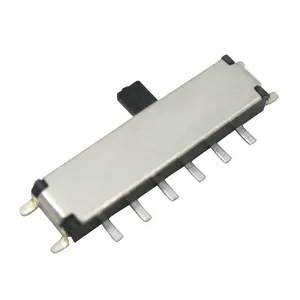 Mini interruptor deslizante SP4T SMD SMT Horizontal 12 Pin Smart Mini interruptor de atenuación