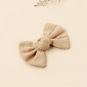 Vendita calda graziose bambine fiocchi forcine per capelli per bambini Candy Color barretta stampa floreale spilla accessori - Product Image 1