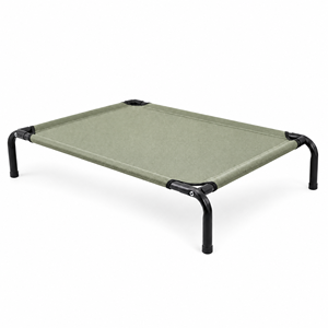 Lit surélevé pour animaux de compagnie ZT, prix usine, pratique, détachable, grand format, avec cadre en acier, portable, pour le camping - Product Image 1