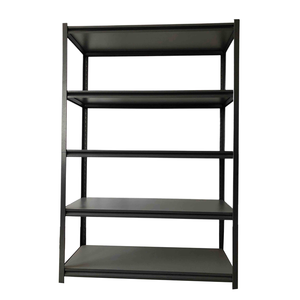 5層ヘビーデューティーボルトレス調節可能ラックスチール収納棚倉庫ガレージ金属棚ユニット棚 - Product Image 1