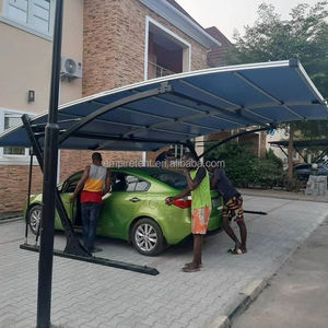 Hot Selling Heavy Duty Outdoor Carport <span class=keywords><strong>Garage</strong></span> pour <span class=keywords><strong>2</strong></span> <span class=keywords><strong>voitures</strong></span> de stationnement - Product Image 3