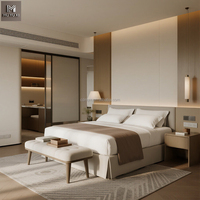 Ensembles de chambre à coucher sur mesure Matelas de lit boutique hôtel Design 5 étoiles Holiday Inn Express pour hôtels et centres de villégiature de luxe