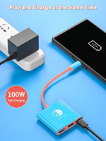 Base de Conexión Portátil para Nintendo Switch 2, 4K/60Hz, Divisor USB C, 3 en 1, Puerto Tipo C, Adaptador de TV