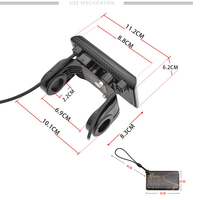 Vélo électrique de montagne, scooter, bicyclette 36V 48V 52V 60V, écran LCD coloré SW900, instrument de contrôle de vitesse, affichage avec NFC