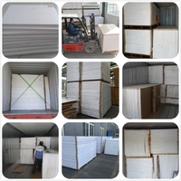 Profils en plastique de panneau de mousse de PVC stratifiés par film de PVC enduits du panneau de mousse de PVC de stratification