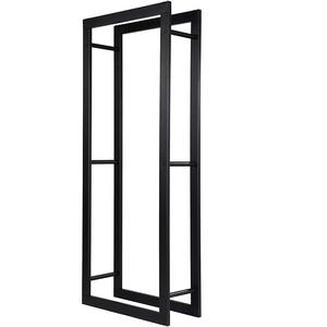 Estante de Almacenamiento de Leña Grande de Metal para Chimenea y Horno, Uso Interior y Exterior, Embalaje para Envío por Correo - Product Image 2