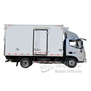 Truk pengiriman es krim FOTON produsen truk transportasi segar truk berpendingin