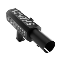 Pistolet à confettis en papier à LED RVB rechargeable en alliage d'aluminium pour la scène de fête et de mariage