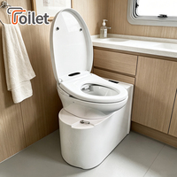 WC intelligent biodégradable à prix d'usine, bidet électronique automatique pour camping-car et toilettes mobiles