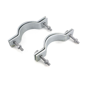 Hot Dip Galvanized Aluminum Alloy Strain <strong>Clamp</strong> <strong>Pole</strong> Head Ring for Electric Power Cable Accessory - Product Image 2