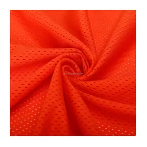 Mesh Fabric 100% Polyester High Quality Textile Tents Stretch Lining Support Custom Lace Mesh Fabric