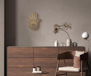 Arte <span class=keywords><strong>de</strong></span> Pared <span class=keywords><strong>de</strong></span> Hierro Fundido con <span class=keywords><strong>la</strong></span> <span class=keywords><strong>Mano</strong></span> <span class=keywords><strong>de</strong></span> Fátima, Decoración <span class=keywords><strong>de</strong></span> Altar para el Hogar, Yoga, Meditación, Zen, Protección Contra el Mal <span class=keywords><strong>de</strong></span> Ojo, Buena Energía Espiritual - Product Image 3