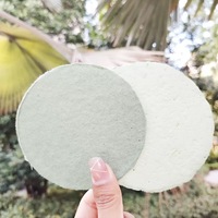 Carte de vœux écologique en papier de graines de cerf forestier, personnalisable, biodégradable, faite à la main, avec fleurs sauvages, pour mariage ou remerciement