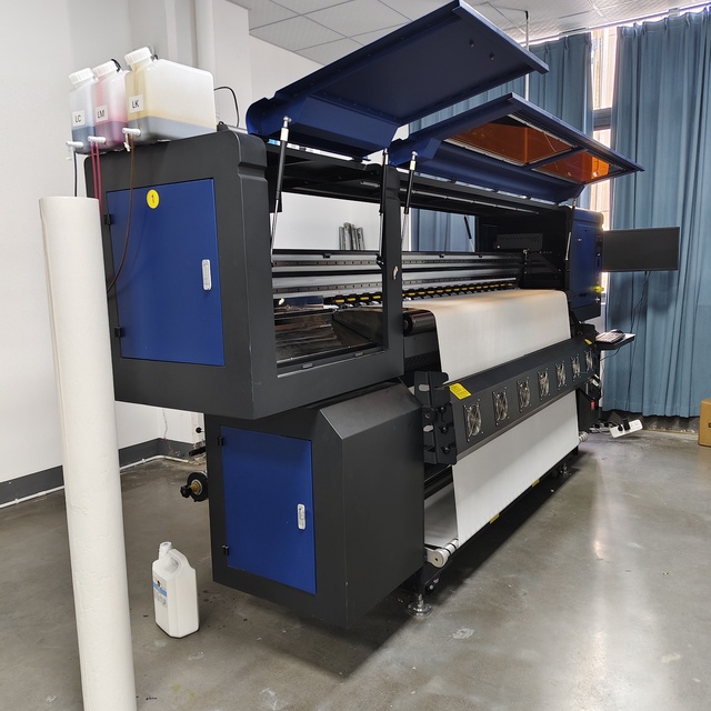 4/8/16heads 1.9m/2.6m/3.2m Dye Sublimation Fabric Printer Textile Sublimation Heat Transfer Printer Digital Printing Machine