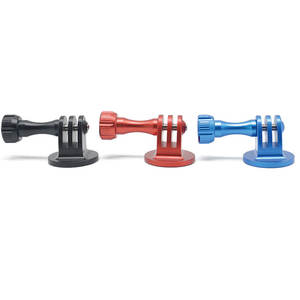 Adaptateur CNC en aluminium SORRISO de haute qualité, support de trépied UNC 1/4\" pour accessoires de caméra d'action Gopro Hero <span class=keywords><strong>Insta</strong></span> 360 - Product Image 2