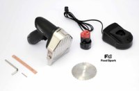 Couteau à shawarma électrique sans fil pour le Moyen-Orient, batterie rechargeable, acier inoxydable, trancheuse à kebab pour cuisine commerciale