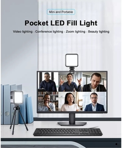 Alta qualità lunga durata 5.5W 800lm 6000K Mini portatile 49 LED lampada Video lampada <span class=keywords><strong>fotografica</strong></span> illuminazione <span class=keywords><strong>fotografica</strong></span> per fotografia <span class=keywords><strong>fotografica</strong></span> - Product Image 5