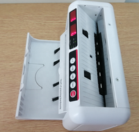 Mini machine de comptage de billets portable à LED, compteur de billets pour plusieurs devises