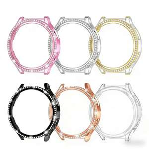 Funda Protectora de PC+Diamantes para <span class=keywords><strong>Samsung</strong></span> Galaxy <span class=keywords><strong>Watch</strong></span> 7 FE 40/44mm 47mm, Carcasa Protectora para Reloj Inteligente <span class=keywords><strong>Watch</strong></span> 7 Ultra - Product Image 6