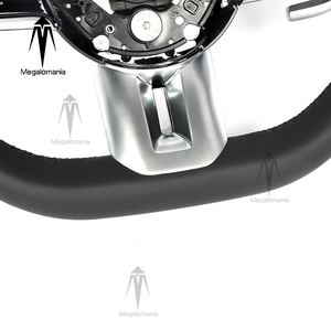 Volant en cuir pleine fleur compatible avec Mercedes Benz Gt W167 W177 W190 W204 W205 W206 W213 W217 W222 W223 W176 CLA <span class=keywords><strong>G63</strong></span> C63 C43 S65 - Product Image 4