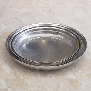 Tamiz de Acero Inoxidable de Malla Fina 1/4 para Harina, Tierra, Arena, Granos y Polvos Medicinales - Product Image 1