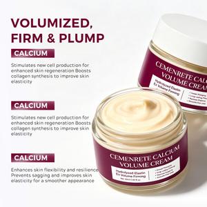 Crème Visage Hydratante Réparatrice Apaisante à l'Huile Essentielle, au Calcium et à l'Élastine Hydrolysée pour une Peau Raffermie - Product Image 1