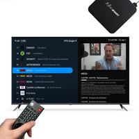 Boîtier TV intelligent Xangshi XS97 SMART OTT, le plus vendu, avec Amlogic S905, Android 14, 4 Go de RAM, 32 Go de stockage, lecteur multimédia 4K, décodeur de streaming pour la vente en gros