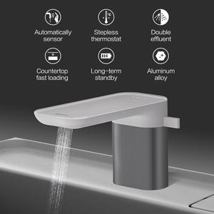 JOMOO Reddot Award Winner Smart Touchless Sensor Robinets de lavabo Mélangeur électronique Auto Sensor DC Power Bathroom Smart Tap - Product Image 1