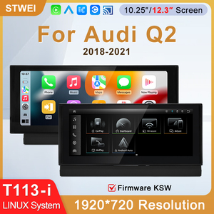 STWEI 2026 New Slim Screens Linux System 10.25 12.3inch For Audi Q2 <b>Wireless</b> CarPlay Auto Car Video Players - Product Image 2