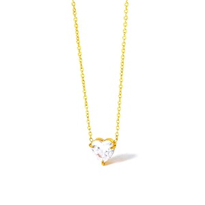 Collier Cœur Personnalisé avec Pierre <span class=keywords><strong>de</strong></span> Naissance, É<span class=keywords><strong>l</strong></span>égant Pendentif Cœur Plaqué <span class=keywords><strong>Or</strong></span> 18K pour Femme, Bijoux Personnalisés Directement <span class=keywords><strong>de</strong></span> <span class=keywords><strong>l</strong></span>'Usine - Product Image 2