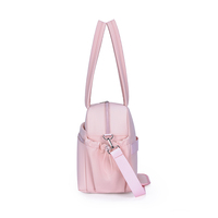 Vente en gros Sac fourre-tout de nuit en nylon de qualité supérieure pour week-end Sac à bandoulière Sac de sport bouffant imperméable pour femmes