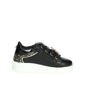 Asso Bambine E Ragazze <b>Sneakers</b> Ag 16532 Nero Oro Chunky Shoes - Product Image 4