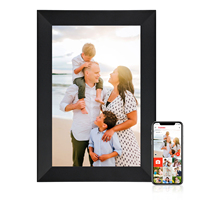Cadre photo numérique intelligent tactile 10,1 pouces 1280*800 16:9 avec 16 Go de mémoire WIFI Cloud
