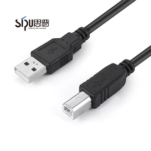 Câble USB pour imprimante SIPU de haute qualité, 1,5 m, avec gaine en PVC et blindage en feuille d'aluminium, mâle-mâle, pour transfert de données - Product Image 1