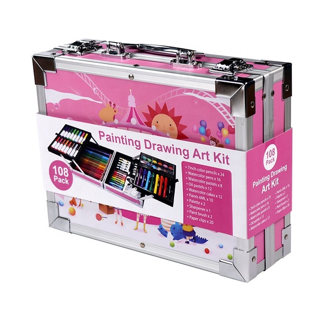 Art Supplies Drawing Kit Painting Drawing Art Kit for Kids Girls Boys Teens, Gifts Art Set