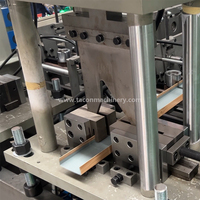 Machine de formage à rouleaux pour poteaux de clôture en C entrelacés, machine de formage de poteaux de clôture double C entrelacés
