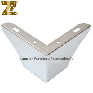 Hochwertige verchromte Metall möbel Hardware 8/10-Punkt Sofa/Bett Füße Tee tisch/Schrank Zubehör mit Zubehör Beinen - Product Image 1