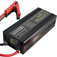 Chargeur de batterie haute puissance Kunavaro LiFePO4, tension réglable 0-15V, courant 0-100A, charge rapide intelligente, sortie CC pour voitures, golf