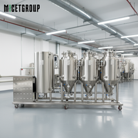 Mini-brasserie 1BBL Système complet avec cuve de mouture, châssis mobile et cuves isobariques coniques intégrées – Meilleur prix à vendre