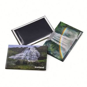 Pretty Design Premium Tin Magnets Reykjavik Iceland Travel Images Souvenir Gift Personalized Refrigerator Magnet - Product Image 3
