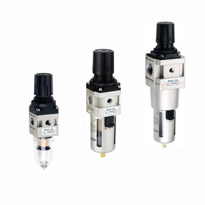 Regulador de filtro de aire neumático ajustable de aleación de aluminio serie SMC AR con manómetros - Product Image 6