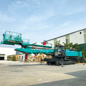 Attrezzatura automatica per trapano ad alto sollevamento per roccia con motore 220V per perforazione di protezione del pendio cingolato - Product Image 3