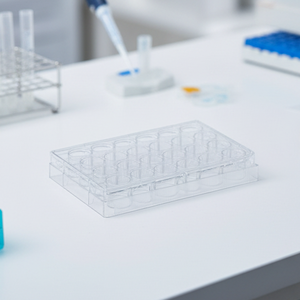 Laboratorium Pakai Plastik Steril Multiwell Tanaman Petri Dish Jaringan Bakteri 24 Lubang Sumur Pelat Budaya Sel - Product Image 6