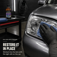Revêtement de restauration de phares en résine de silicone professionnelle, protection UV permanente, anti-jaunissement, pour phares de voiture, transparent